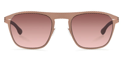 Ic! Berlin® Herzberge Grid Shiny Copper 54 Sunglasses