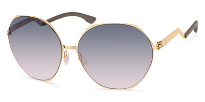 Ic! Berlin® Ku'Damm Rosé-Gold 66 Sunglasses
