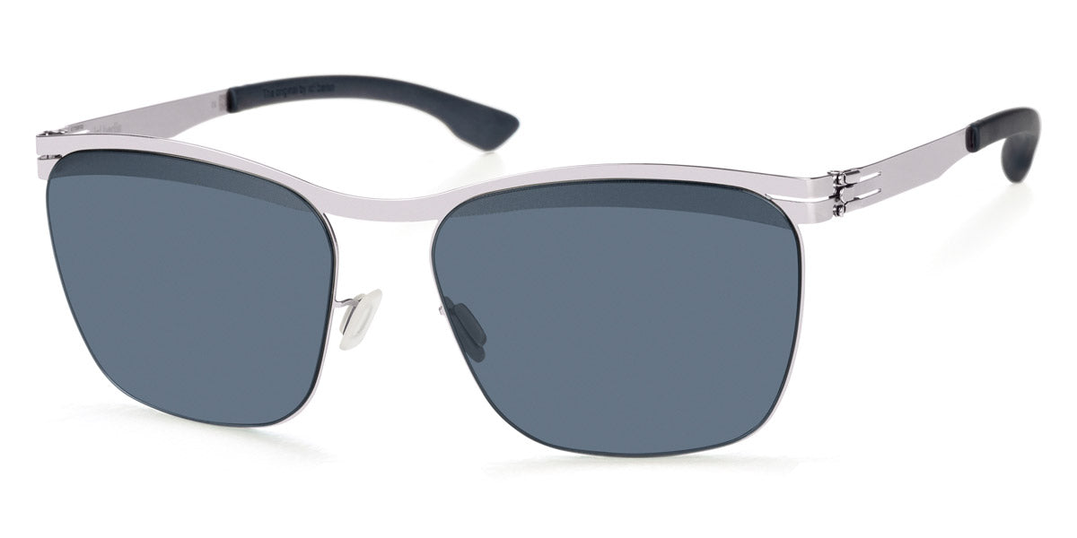 Ic! Berlin® Tegeler See Chrome 55 Sunglasses