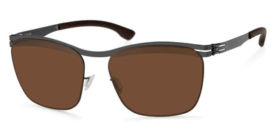 Ic! Berlin® Tegeler See Gunmetal 55 Sunglasses