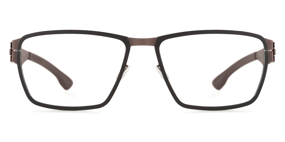 Ic! Berlin® Nitrogen Teak-Black 57 Eyeglasses