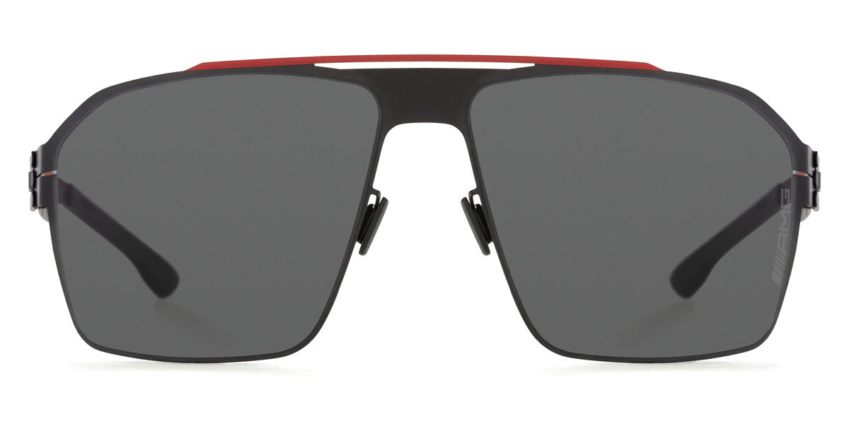 Ic! Berlin® AMG 02 Red Bridge-Black 62 Sunglasses