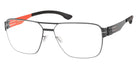 Ic! Berlin® Elias Gun Metal 59 Eyeglasses