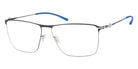 Ic! Berlin® MB 08 Gun-Metal 56 Eyeglasses