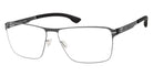 Ic! Berlin® MB 10 Gun-Metal 59 Eyeglasses