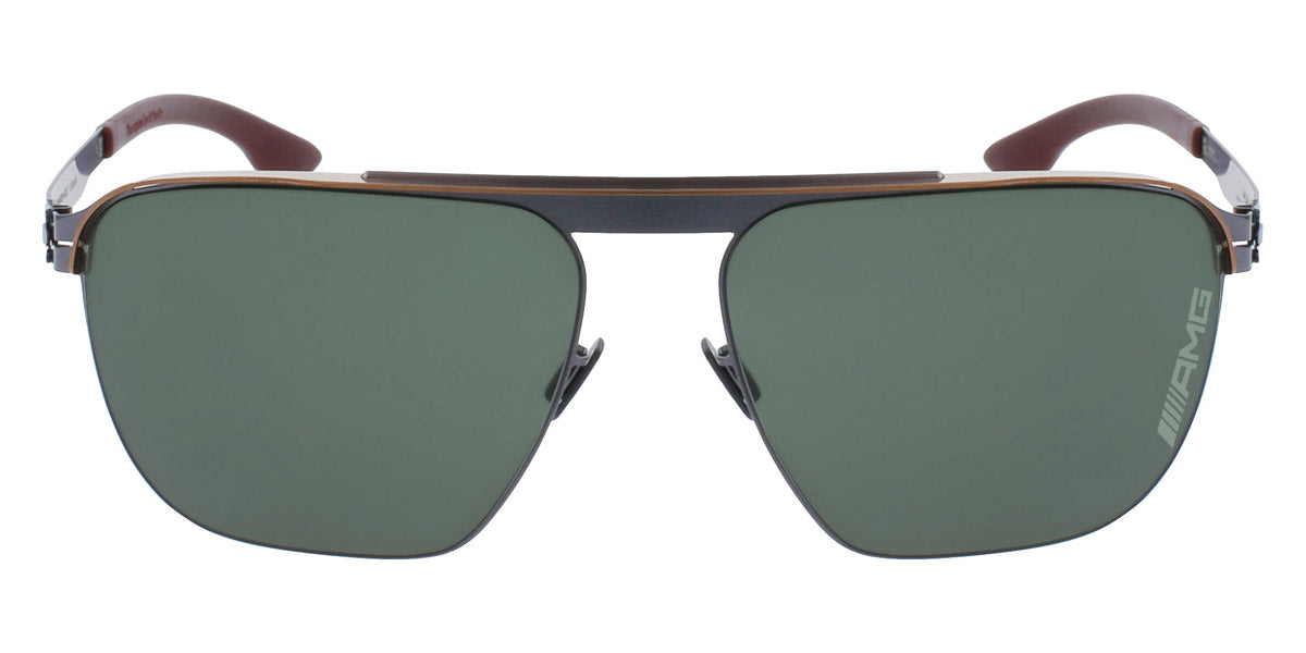 Ic! Berlin® AMG 06 Aubergine-Shiny Copper 61 Sunglasses