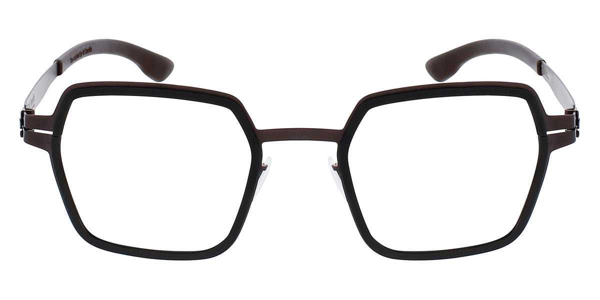 Ic! Berlin® Nio Teak-Black 46 Eyeglasses