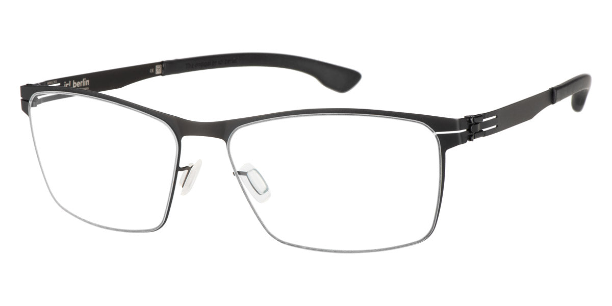 Ic! Berlin® Stuart L Large Black 57 Eyeglasses