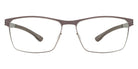 Ic! Berlin® Stuart L Large Teak 57 Eyeglasses