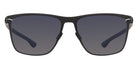 Ic! Berlin® Charlie Black 57 Sunglasses