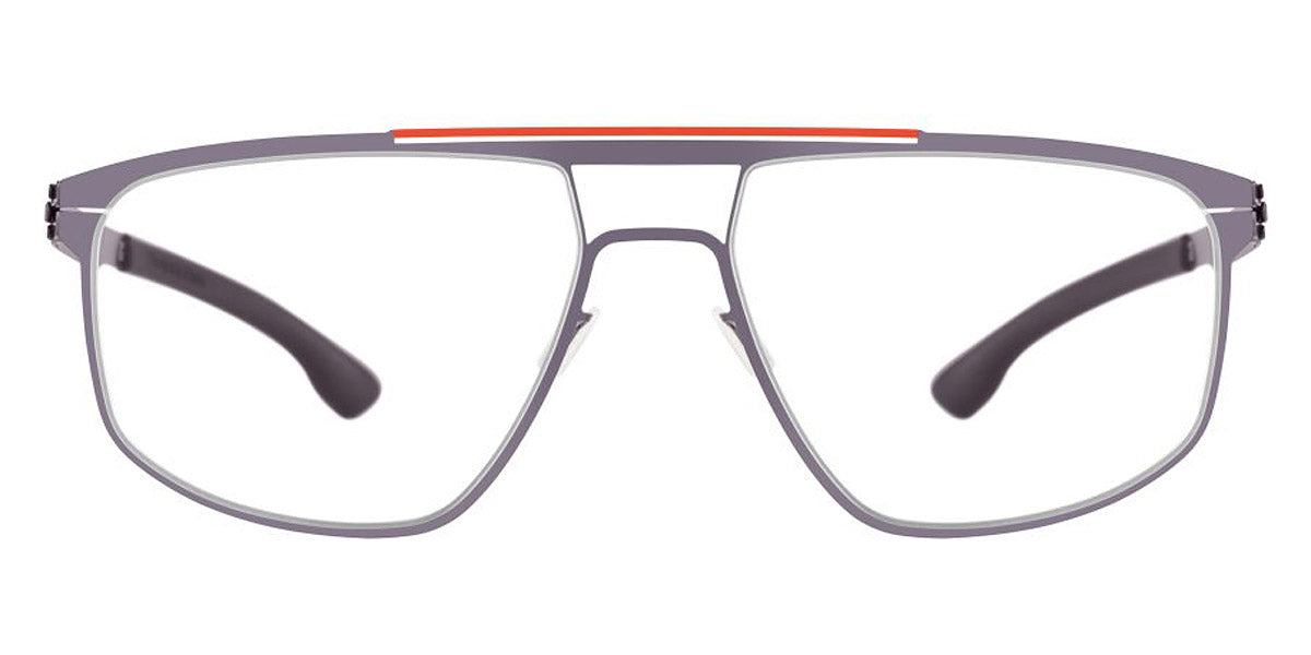 Ic! Berlin® AMG 08 Orange Bridge-Aubergine 56 Eyeglasses