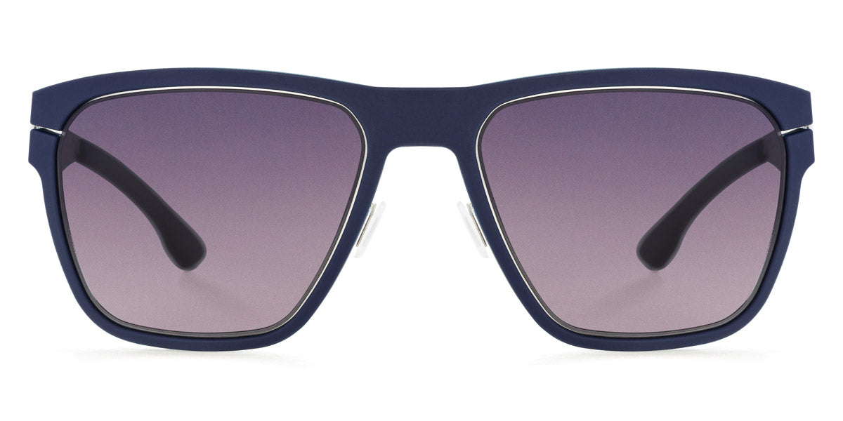 Ic! Berlin® Bloc Pearl-Navy-Blue 57 Sunglasses