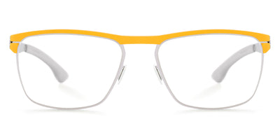 Ic! Berlin® Central Chrome-Yellow 55 Eyeglasses