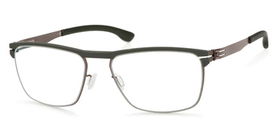 Ic! Berlin® Central Graphite-Dark-Green 55 Eyeglasses