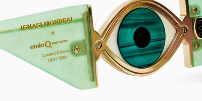 Etnia Barcelona® & Ignasi Monreal® OJO VOL.2 - Green/Gold Sunglasses