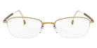 Silhouette® Illusion ILLUSION 4453 6073 - 6073 Metallic Brass Eyeglasses