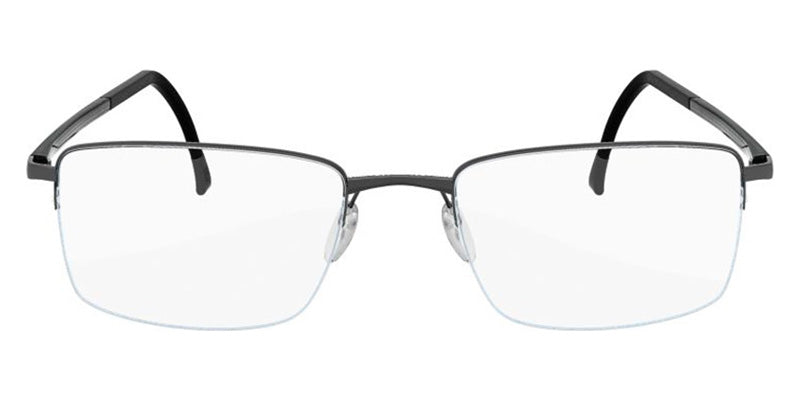 Silhouette® Illusion ILLUSION 5457 6060 - 6060 Ruthenium / Cohiba Brown Eyeglasses