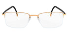 Silhouette® Illusion ILLUSION 5457 6070 - 6070 Shiny Gold / Black Eyeglasses