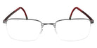 Silhouette® Illusion ILLUSION 5560 7110 - 7110 Silver Ocean Eyeglasses