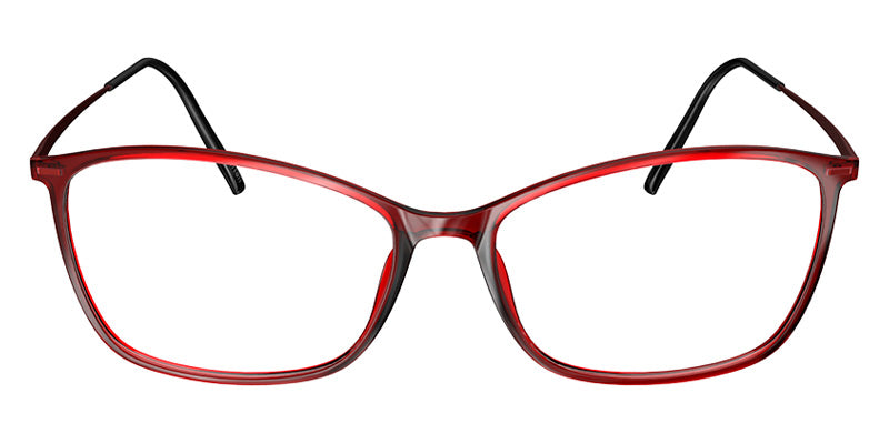 Silhouette® Illusion Lite ILLUSION LITE 1598 3040 - 7530 Cassis Red Eyeglasses