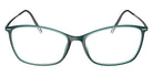 Silhouette® Illusion Lite ILLUSION LITE 1598 5000 - 7530 Digital Teal Eyeglasses