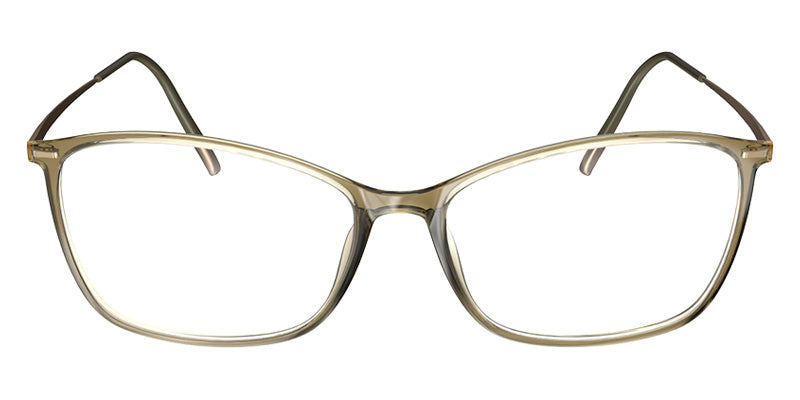 Silhouette® Illusion Lite ILLUSION LITE 1598 5540 - 7530 Restful Olive Eyeglasses
