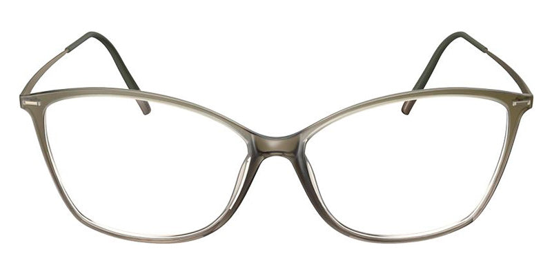 Silhouette® Illusion Lite ILLUSION LITE 1607 5740 - 7530 Jiggle Olive Eyeglasses