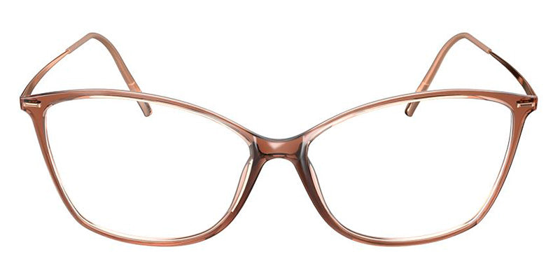 Silhouette® Illusion Lite ILLUSION LITE 1607 6230 - 7530 Balanced Toffee Eyeglasses