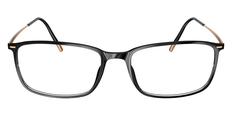 Silhouette® Illusion Lite ILLUSION LITE 2930 9030 - 7530 Black Cotton Eyeglasses