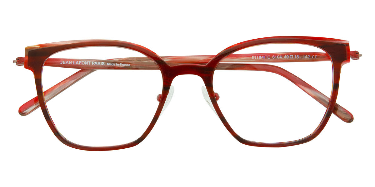 Lafont® INTIMITE LF INTIMITE 6104 49 - Red 6104 Eyeglasses