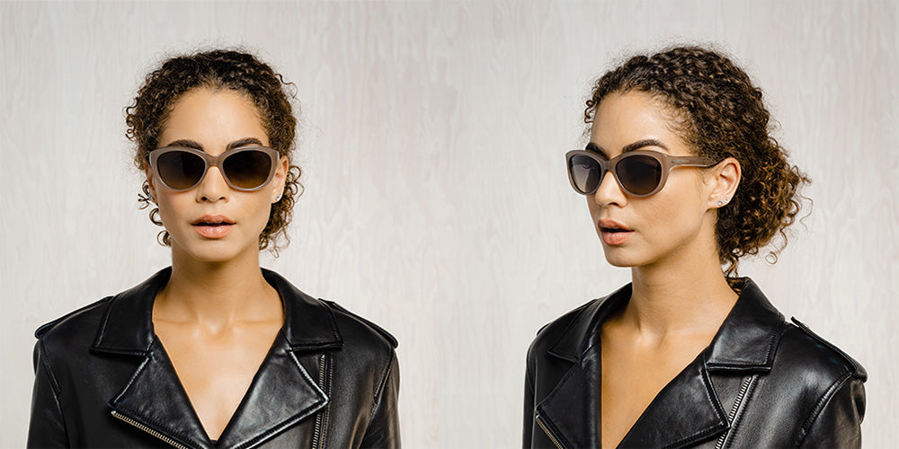 SALT.® IRIS SAL IRIS 001 55 - Matte Dusty Rose/Polarized CR39 Lovers Soul Lens Sunglasses