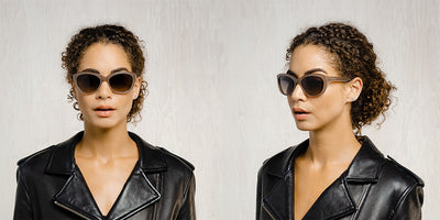 SALT.® IRIS SAL IRIS 001 55 - Matte Dusty Rose/Polarized CR39 Lovers Soul Lens Sunglasses