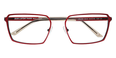 Lafont® JALON LF JALON RED 6516 55 - Red Eyeglasses