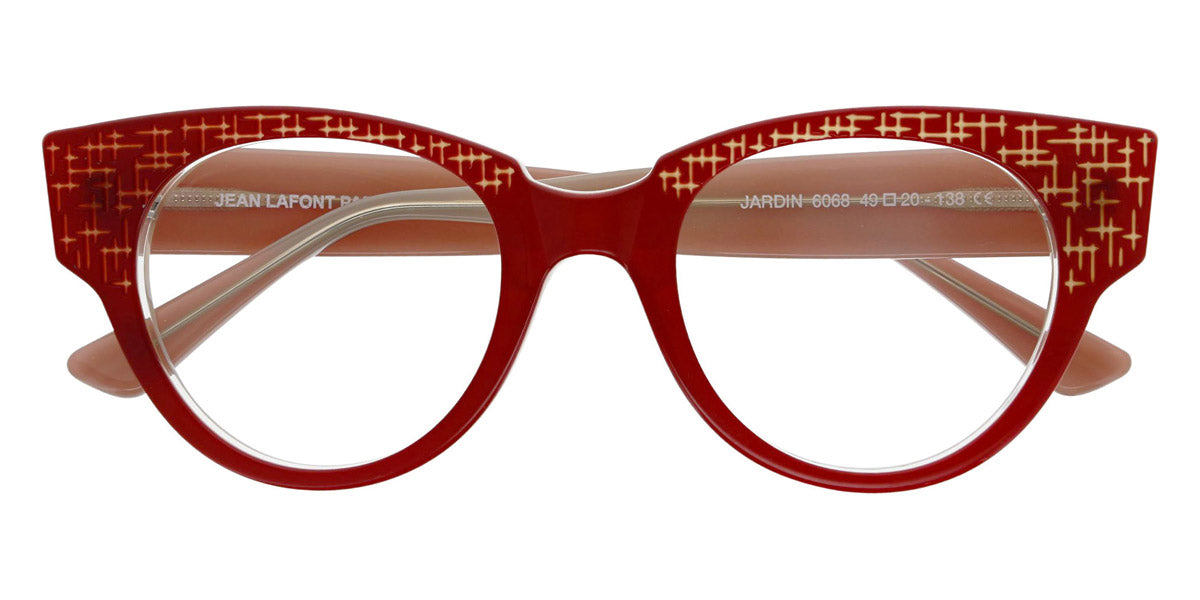 Lafont® JARDIN LF JARDIN 6068 49 - Red 6068 Eyeglasses