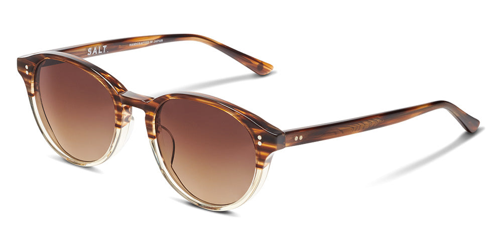 SALT.® JEFFERSON SAL JEFFERSON 003 51 - White Oak/CR39 Brown Gradient Lens Sunglasses
