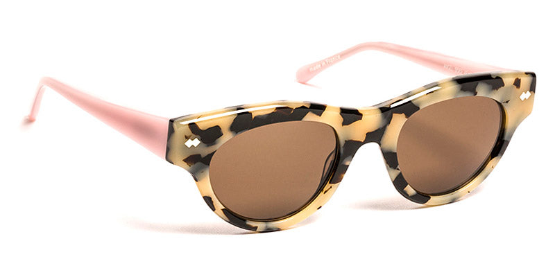J.F. Rey® Angel JFR Angel 9582 48 - 9582 Demi White Black/Light Pink Sunglasses