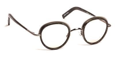 J.F. Rey® Asphalt JFR Asphalt 0013 45 - 0013 Black Marble/Silver Eyeglasses