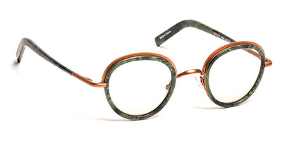 J.F. Rey® Asphalt JFR Asphalt 4560 45 - 4560 Green Marble/Brushed Copper Eyeglasses