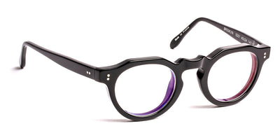 J.F. Rey® Brooklyn JFR Brooklyn 0001 45 - 0001 Shiny Black Eyeglasses