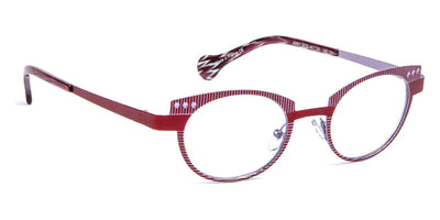 J.F. Rey® Abby JFR Abby 3070 45 - 3070 Red/Lilac Eyeglasses
