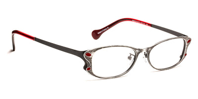 J.F. Rey® Awaya JFR Awaya 0535 53 - 0535 Black/White Velvet/Red Lacquer Eyeglasses