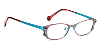 J.F. Rey® Awaya JFR Awaya 2030 53 - 2030 Red Blue Brushed/Turquoise Eyeglasses