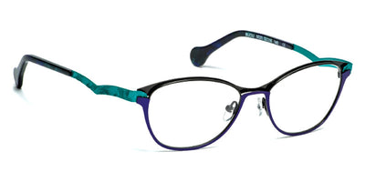 J.F. Rey® Bijou JFR Bijou 0020 52 - 0020 Black/Blue/Turquoise Eyeglasses