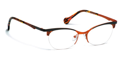J.F. Rey® Brook JFR Brook 0060 51 - 0060 Black/Copper Eyeglasses