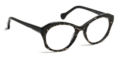 J.F. Rey® Cannelle JFR Cannelle 9705 53 - 9705 Stripes Black/Panther Silver Eyeglasses