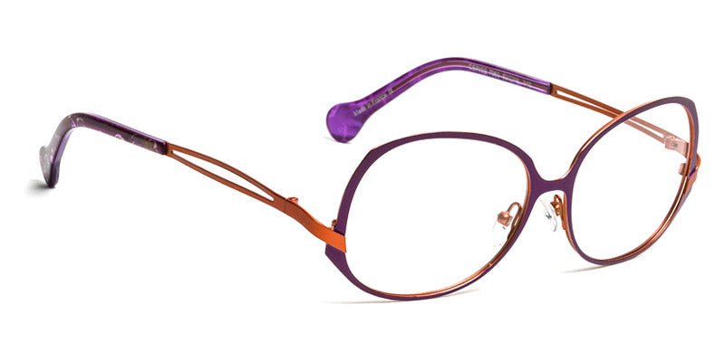 J.F. Rey® Cerise JFR Cerise 7060 53 - 7060 Purple/Orange Eyeglasses
