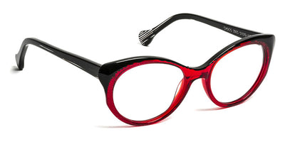 J.F. Rey® Choco JFR Choco 3005 51 - 3005 Gradient Red/Stripes Black Eyeglasses