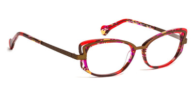 J.F. Rey® Clara JFR Clara 3565 52 - 3565 Red Pucci/Brown Eyeglasses