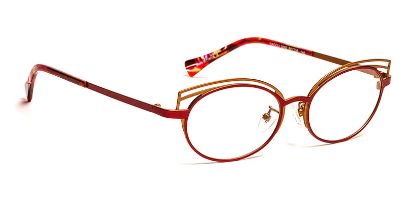J.F. Rey® Dadou JFR Dadou 3092 50 - 3092 Red/Brown Eyeglasses