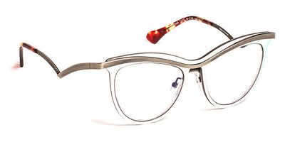 J.F. Rey® Diamond JFR Diamond 1515 50 - 1515 Optic Smoked Iced Mask/Neutral/Silver Brushed Eyeglasses